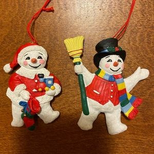 Snowman Christmas ornaments
